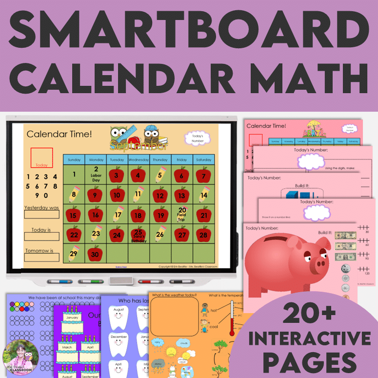 Calendar Math for the SMART Board