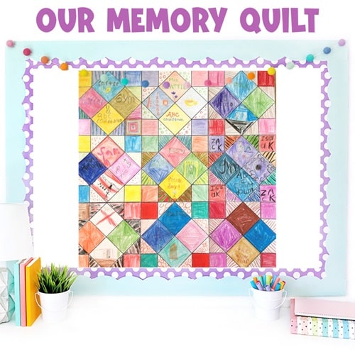 Photo of memory quilt resource