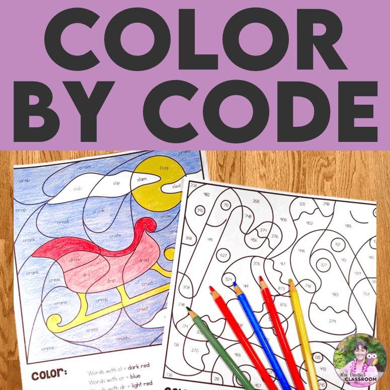 Christmas Color By Code