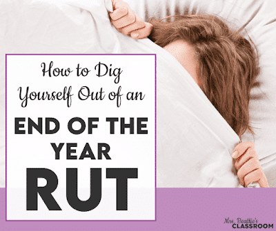 Photo of woman hiding in bed with text, "How to Dig Yourself Out of an End-of-the-Year Rut."