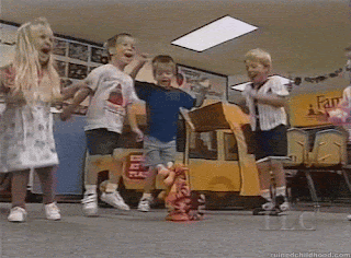 Gif: Excited Kids