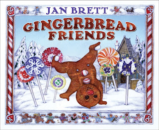 Cover image of Gingerbread Friends book.