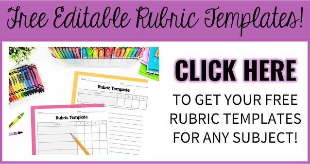 Free rubric templates offer.