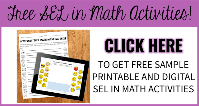 Offer of free SEL in Math resources