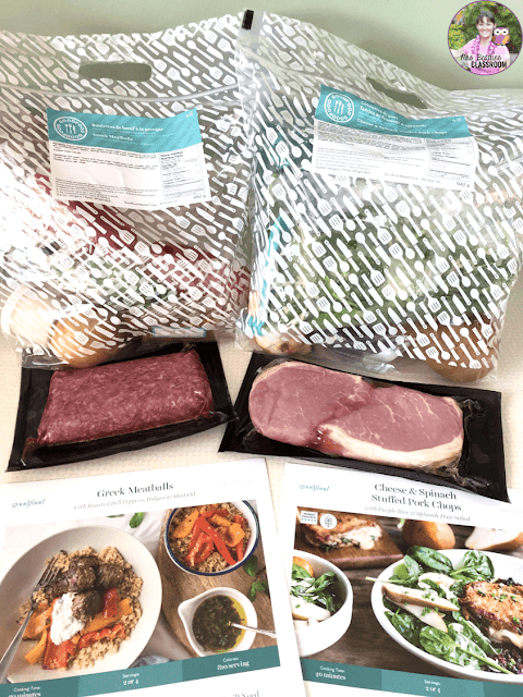 Photo of GoodFood packaging.