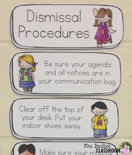 Does classroom dismissal time have your students climbing the walls? Make your expectations explicitly clear and your classroom dismissal routine will become seamless! Check out this post and the editable dismissal chart I