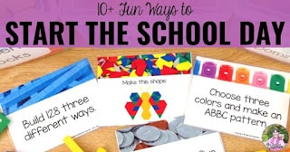 10+ Fun Ways to Start the School Day Post