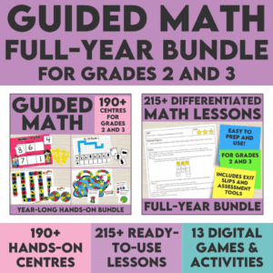 Guided Math Mega Bundle