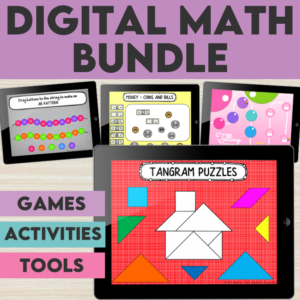 Digital Math Activities Bundle